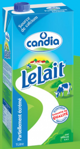 Candia Le lait - semi-skimmed milk 